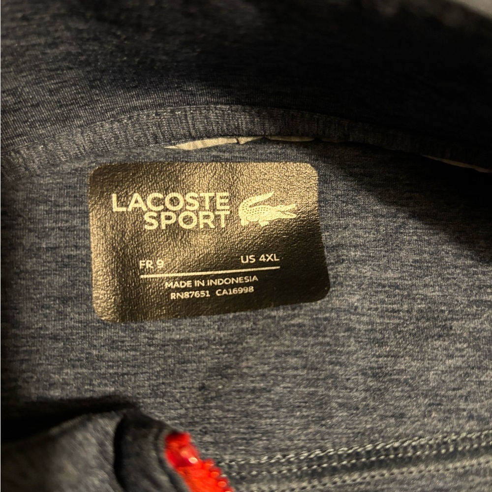 Lacoste Athletic Jacket 4XL - Picture 7 of 7